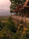 Great views from small pavilions at Tha Tons hill temple.